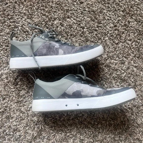 Huk Men’s boat shoe size 8 - Picture 3 of 6